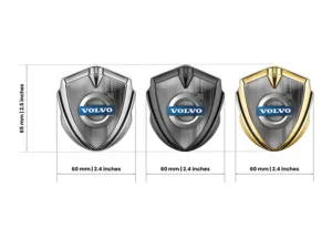 Volvo Metall Kuppel Emblem High-End Design Drift Look